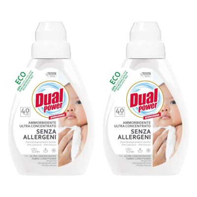 Koncentrat do płukania DUAL POWER Allergen Free 2 x 600 ml