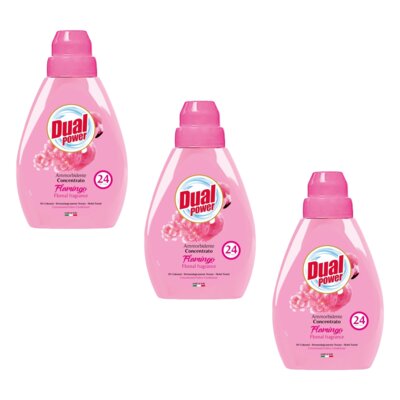 Koncentrat do płukania DUAL POWER Flamingo 3 x 600 ml