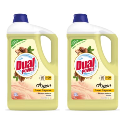 Płyn do płukania DUAL POWER Argan 2 x 5000 ml