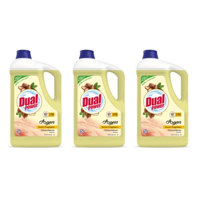 Płyn do płukania DUAL POWER Argan 3 x 5000 ml