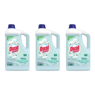 Płyn do płukania DUAL POWER Relax 3 x 5000 ml