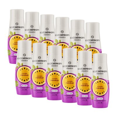 Syrop do saturatorów SODASTREAM Marakuja 12 x 440 ml bez cukru