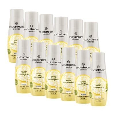 Syrop do saturatorów SODASTREAM Kwiat bzu 12 x 440 ml bez cukru