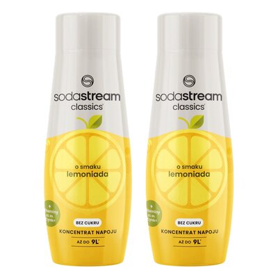 Syrop do saturatorów SODASTREAM Lemon 2 x 440 ml bez cukru