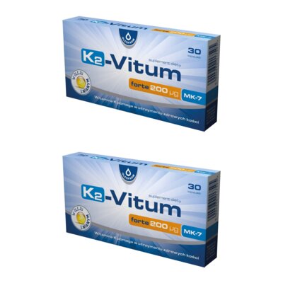 Witamina K2 OLEOFARM K2-Vitum Forte 200 (2 x 30 kapsułek)