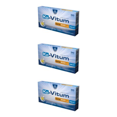 Witamina K2 OLEOFARM K2-Vitum Forte 200 (3 x 30 kapsułek)