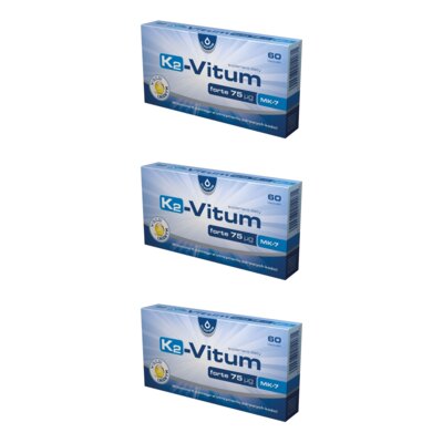 Witamina K2 OLEOFARM K2-Vitum Forte (3 x 60 kapsułek)