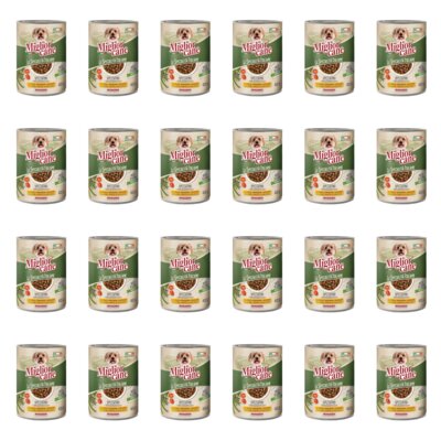 Karma dla psa MORANDO Le Specialita Italiane Kurczak z pomidorami i fasolą szparagową 24 x 405 g