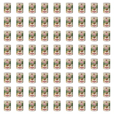 Karma dla psa MORANDO Le Specialita Italiane Wołowina z pomidorami i marchewką 72 x 405 g