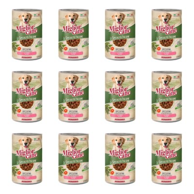 Karma dla psa MORANDO Le Specialita Italiane Wieprzowina 12 x 1.25 kg