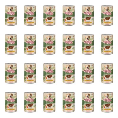 Karma dla psa MORANDO Le Specialita Italiane Kurczak z pomidorami i fasolą szparagową 24 x 1.25 kg