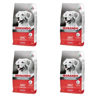 Karma dla psa MORANDO Professional Wołowina 4 x 4 kg