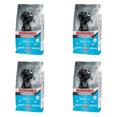Karma dla psa MORANDO Professional Krokieciki z kurczakiem 4 x 4 kg