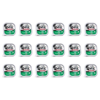 Karma dla psa MORANDO Professional Pasztet Cielęcina z warzywami 18 x 300 g