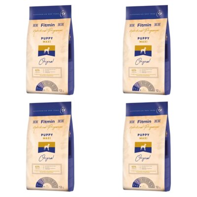 Karma dla psa FITMIN Maxi Puppy 4 x 12 kg