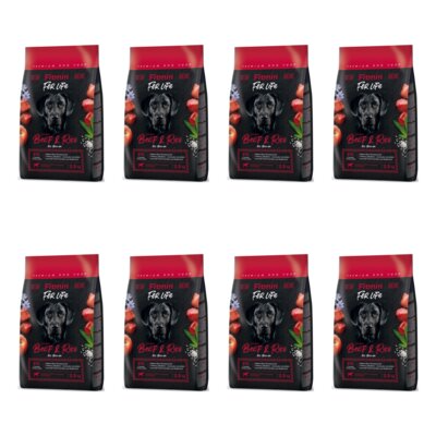 Karma dla psa FITMIN For Life Beef & Rice 8 x 2.5 kg