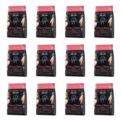Karma dla psa FITMIN For Life Duck & Turkey 12 x 2.5 kg