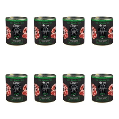 Karma dla psa FITMIN For Life Jagnięcina 8 x 800 g