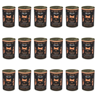 Karma dla kota FITMIN For Life Sterilized z łososiem 18 x 400 g