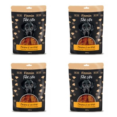 Przysmak dla psa FITMIN For Life Treat Paluszki z kurczakiem i dorszem 4 x 200 g