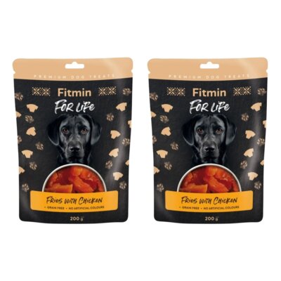 Przysmak dla psa FITMIN For Life Treat Kurczak 2 x 200 g
