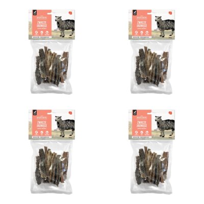 Przysmak dla psa WIEJSKA ZAGRODA Suszone żwacze jagnięce 4 x 100 g