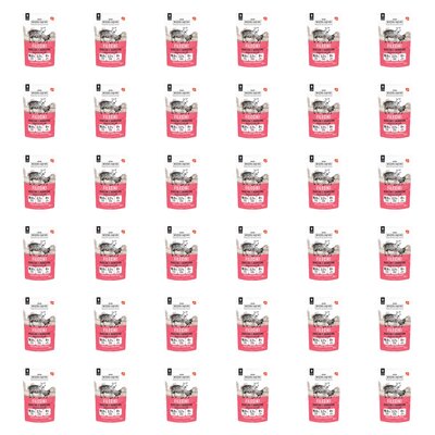 Karma dla kota WIEJSKA ZAGRODA Adult Fileciki Kurczak z jagnięciną 36 x 85 g