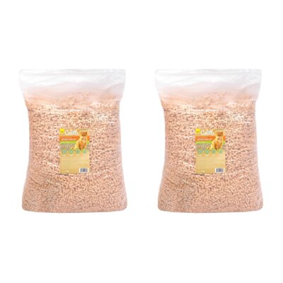 Żwirek dla kota CALITTI Wood Pellet 2 x 15 kg