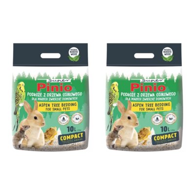 Podściółka SUPER PINIO Compact 2 x 10 L