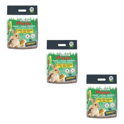 Podściółka SUPER PINIO Compact 3 x 10 L