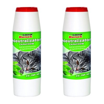 Neutralizator zapachu SUPER BENEK Zielona herbata 2 x 500 g