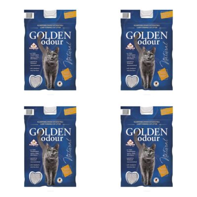 Żwirek dla kota GOLDEN Odour 4 x 15 L