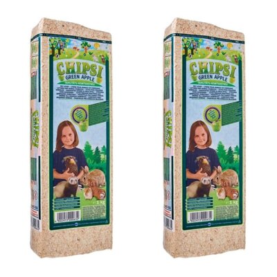 Podściółka CHIPSI Green Apple 2 x 15 L