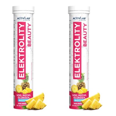 Elektrolity ACTIVLAB Beauty Ananasowy (40 tabletek)