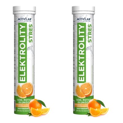 Elektrolity ACTIVLAB Stres Pomarańczowy (40 tabletek)