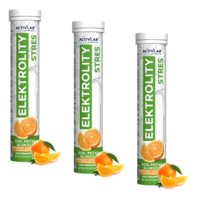 Elektrolity ACTIVLAB Stres Pomarańczowy (60 tabletek)