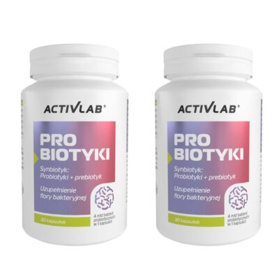 Suplement diety ACTIVLAB Probiotyk (2 x 30 kapsułek)
