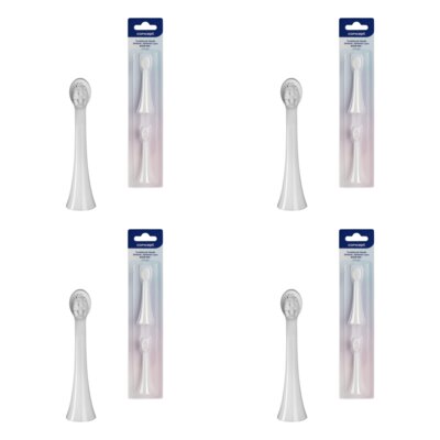 Oryginalna końcówka do szczoteczki CONCEPT Kids ZK0061 (8 szt.) (Delikatne czyszczenie)