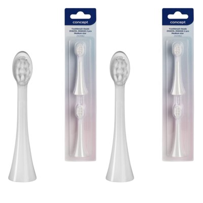 Oryginalna końcówka do szczoteczki CONCEPT Kids ZK0062 (4 szt.) (Delikatne czyszczenie)