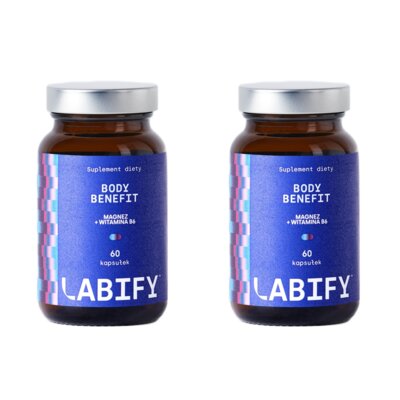Kompleks witamin i minerałów LABIFY Body Benefit (120 kapsułek)