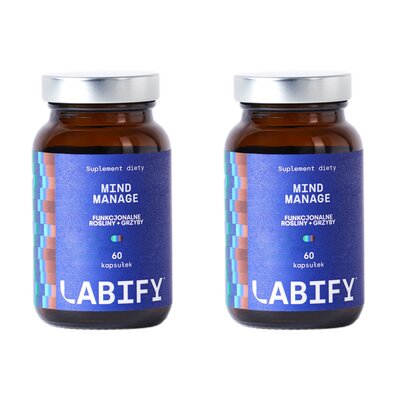 Suplement diety LABIFY Mind Manage (120 kapsułek)