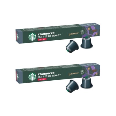 Kapsułki STARBUCKS Espresso Roast Decaf do ekspresu Nespresso (20 szt.)