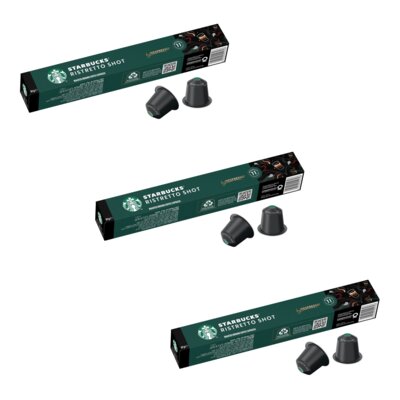 Kapsułki STARBUCKS Ristretto Shot do ekspresu Nespresso (30 szt.)