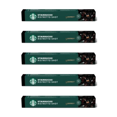 Kapsułki STARBUCKS Ristretto Shot do ekspresu Nespresso (50 szt.)