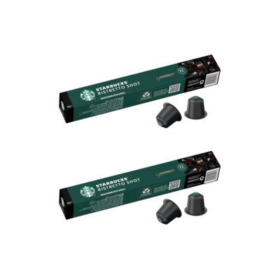 Kapsułki STARBUCKS Ristretto Shot do ekspresu Nespresso (20 szt.)