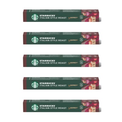 Kapsułki STARBUCKS Italian Style Roast do ekspresu Nespresso (50 szt.)