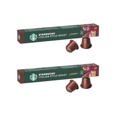 Kapsułki STARBUCKS Italian Style Roast do ekspresu Nespresso (20 szt.)