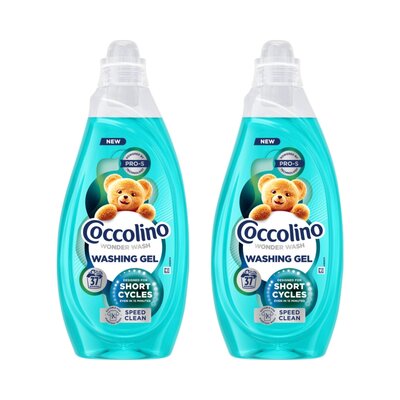 Żel do prania COCCOLINO Wonder Wash Speed Clean 2 x 1485 ml