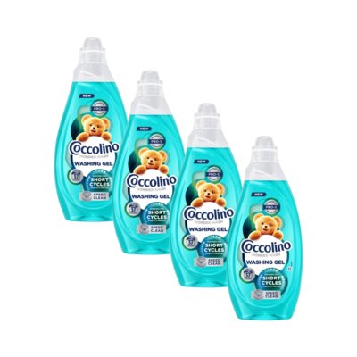 Żel do prania COCCOLINO Wonder Wash Speed Clean 4 x 1485 ml Uniwersalny