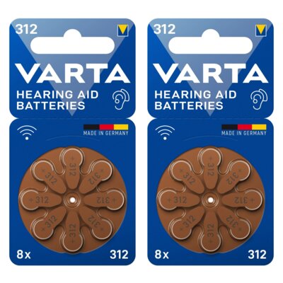 Baterie PR41 VARTA 312 (16 szt.)